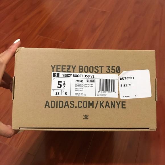 NWT!!!! Yeezys butter - Picture 5 of 6
